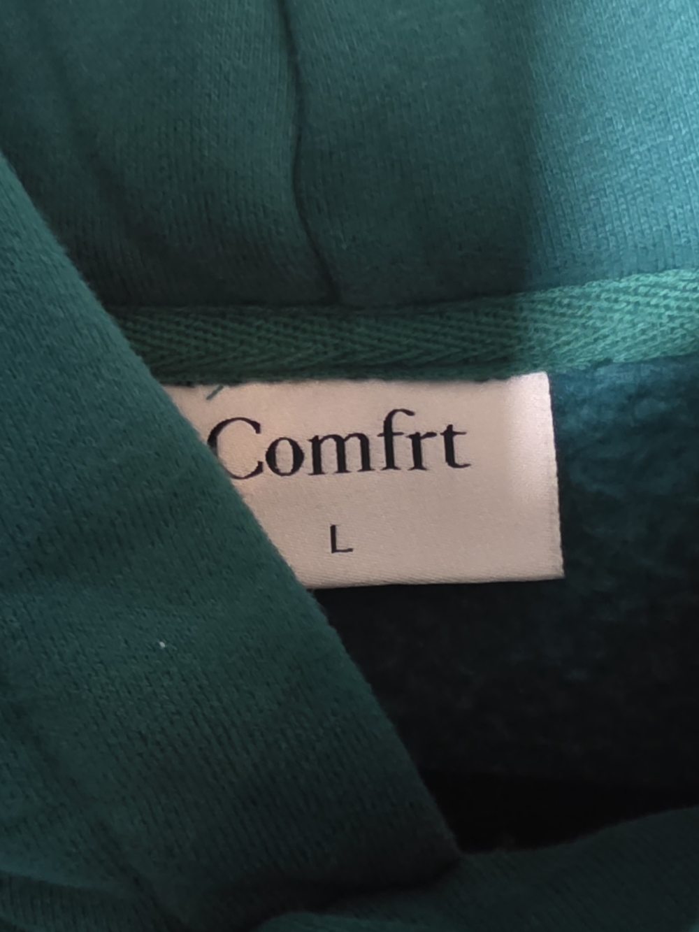 Comfrt Signature Fit Bundle
Hooded Sweatshirt & Joggers Set Large & XL in TEAL - Picture 4 of 6